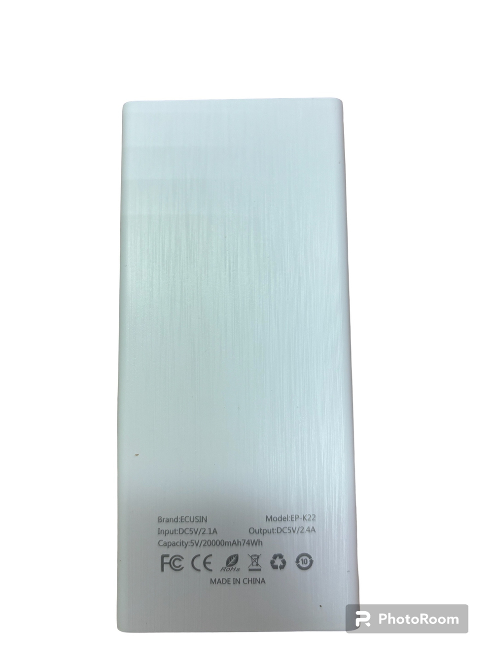 Внешний аккумулятор (Power bank) 3 USB Ecusin  20000 mAh  с фонариком