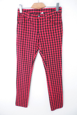 Брюки H&M в клетку 44 размер