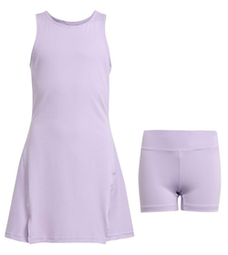 Girls' dress Adidas Girls Club - powder plum