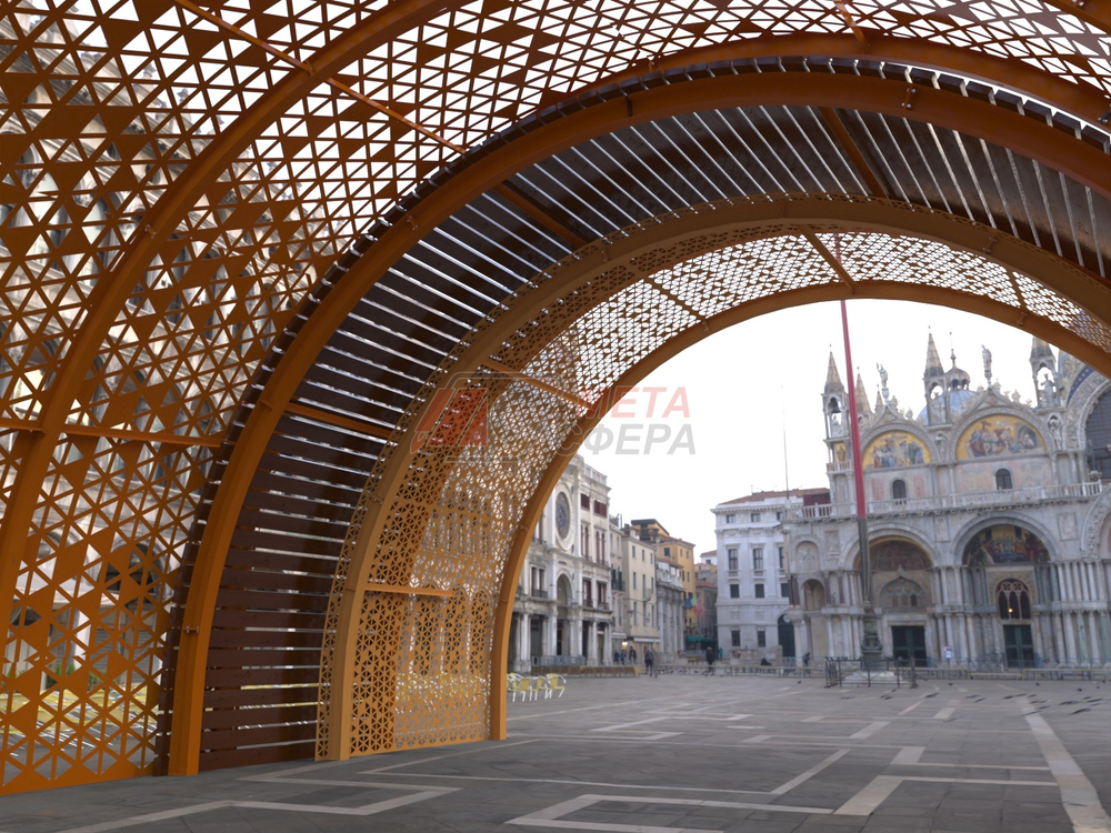 Пергола Ракушка