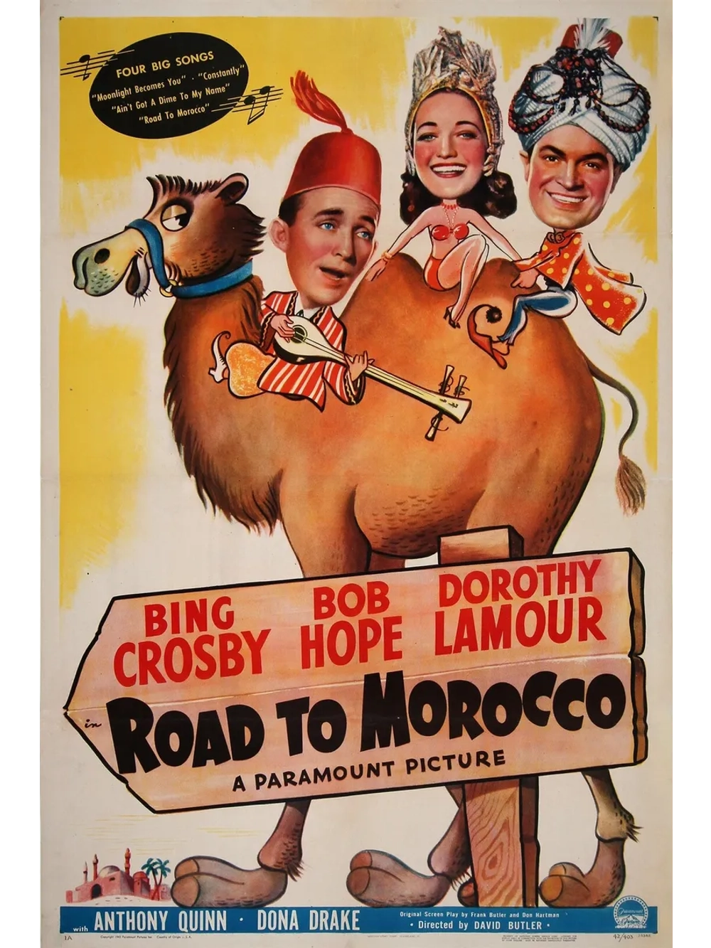 Дорога в Марокко (1942) (DVD-R)