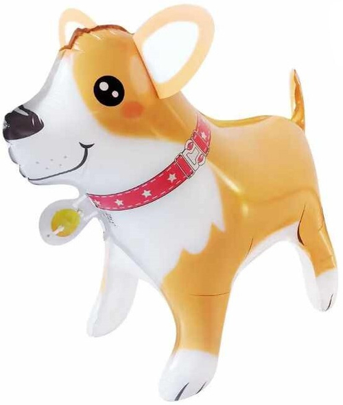 Шар 3D (23''/58 см) Фигура, Корги, 1 шт. в уп. Ж88