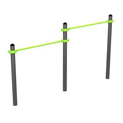 W233 GTO Перекладины разноуровневые для подтягивания из виса лежа на низкой перекладине ZAVODSPORTA