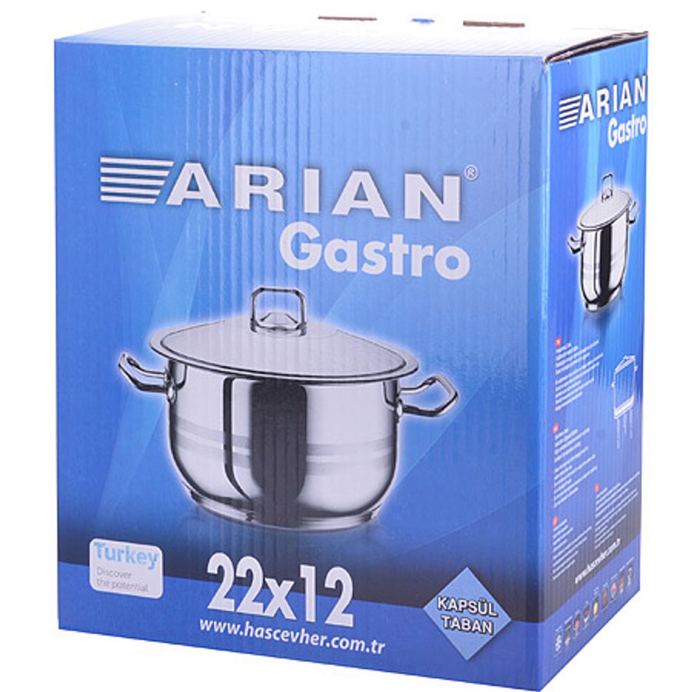 Кастрюля Arian Gastro 80363 4 л