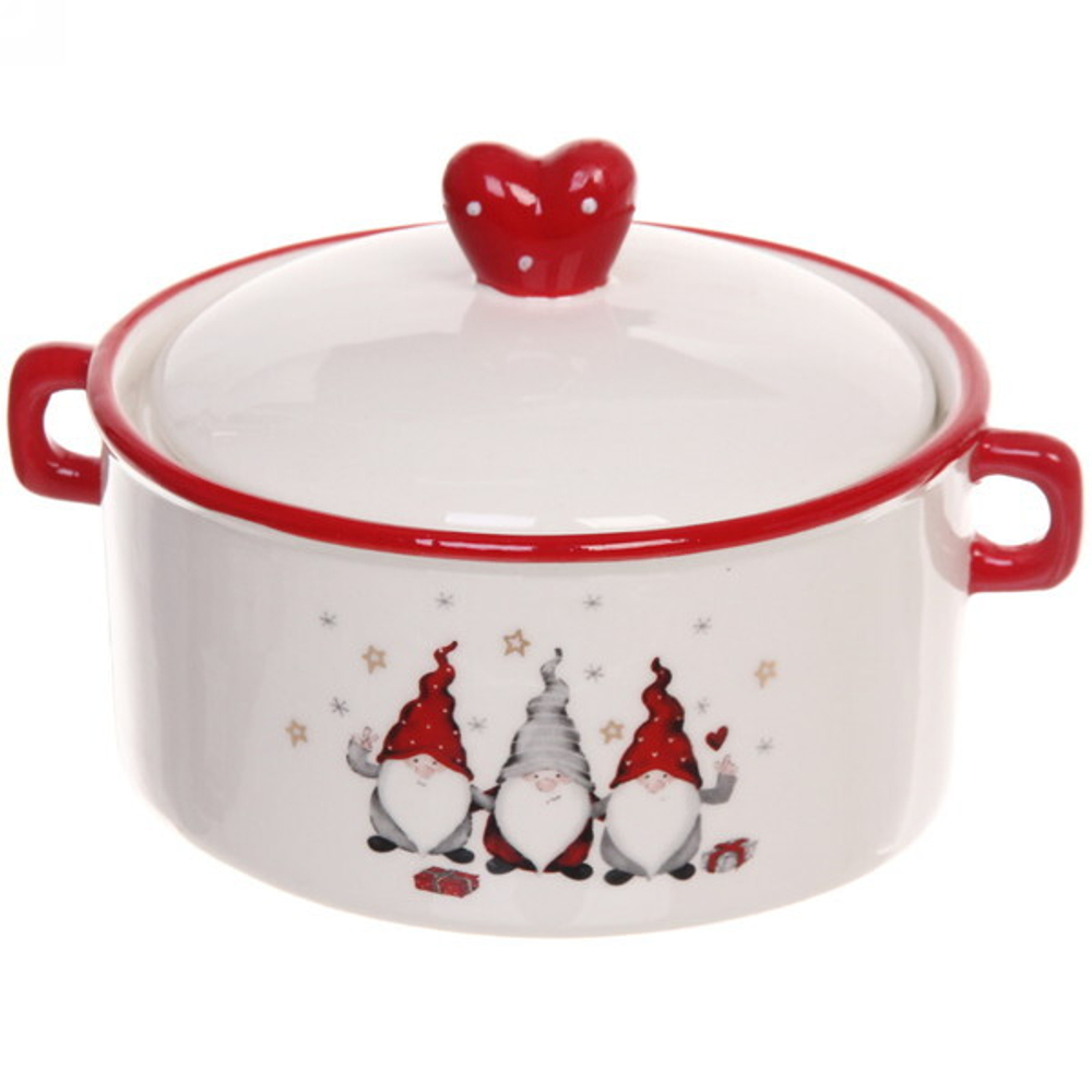 Бульоница керамическая «Сказочные гномы» 700мл 15,8*12,7*10см