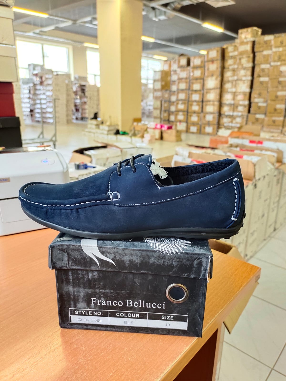 Мокасины мужские FRANCO BELLUCCI C3-04-E348L