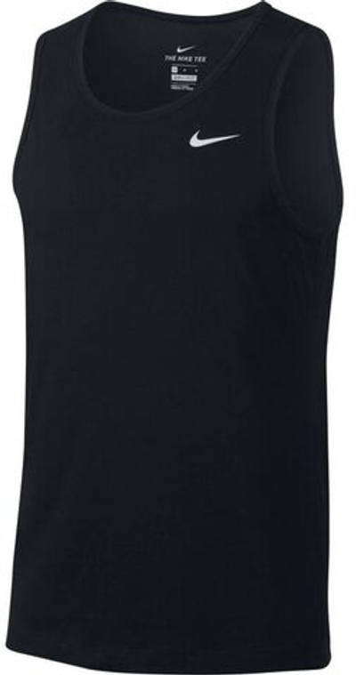 Футболка мужская теннисная Nike Dri-Fit Tank DFC Solid M - black/white