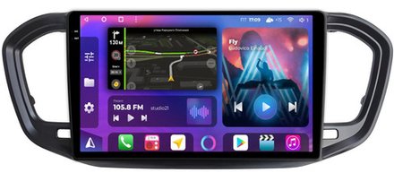 Магнитола для Lada Vesta NG 2022+ (EnjoY) - FarCar XXL3101-1M QLED+2K, Android 12, ТОП процессор, 8Гб+256Гб, CarPlay, 4G SIM-слот