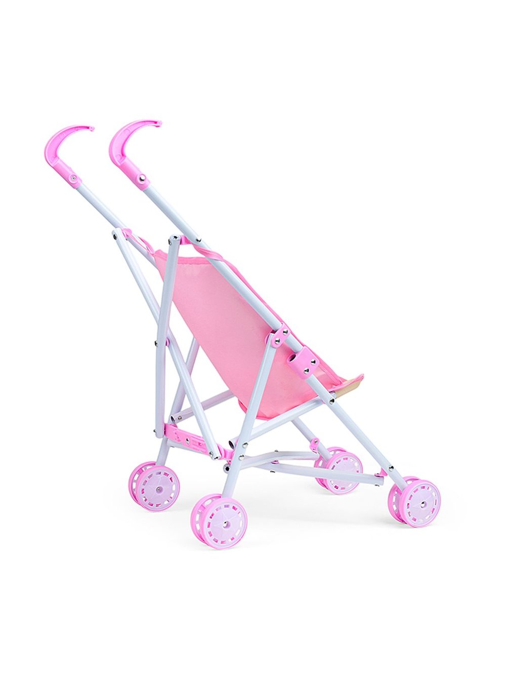 Коляска для кукол трость, прогулочная, цвет розовый (H1016)