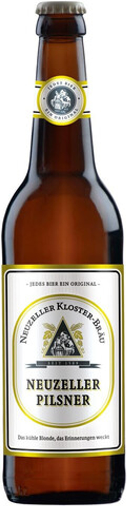 Пиво Клостер Брой Монхис Пилс / Kloster-Brau Neuzeller Pilsner 0.5 - стекло