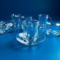 Lenardi 588-643 Чайный набор 12пр. 130мл в под.уп.(х8)Стекло