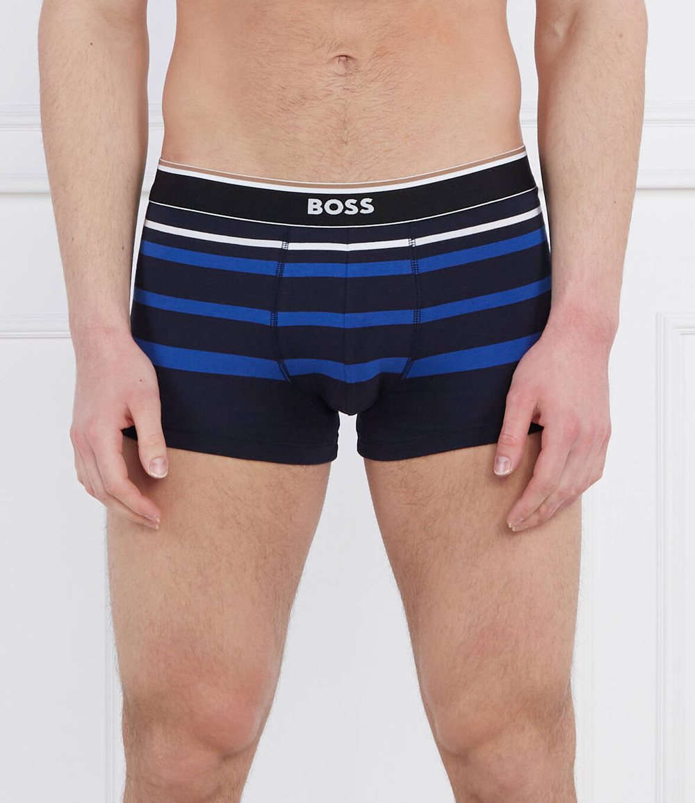 Трусики-боксеры Trunk Stripe BOSS BLACK - темно-синий(50489447)
