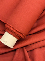 Шерсть костюмно-плательная красная