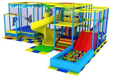 Детский игровой лабиринт «Крококот» (7,2*6*2,9 м)