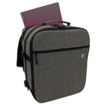 Рюкзак-трансформер для ручной клади Pobedabags 36x30x27/20 Grey Advanced