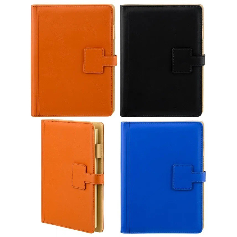 Ежедневник Basir, формат А5, материал-кожезаменитель, микс цветов, 100 листов, размер 17*23 см