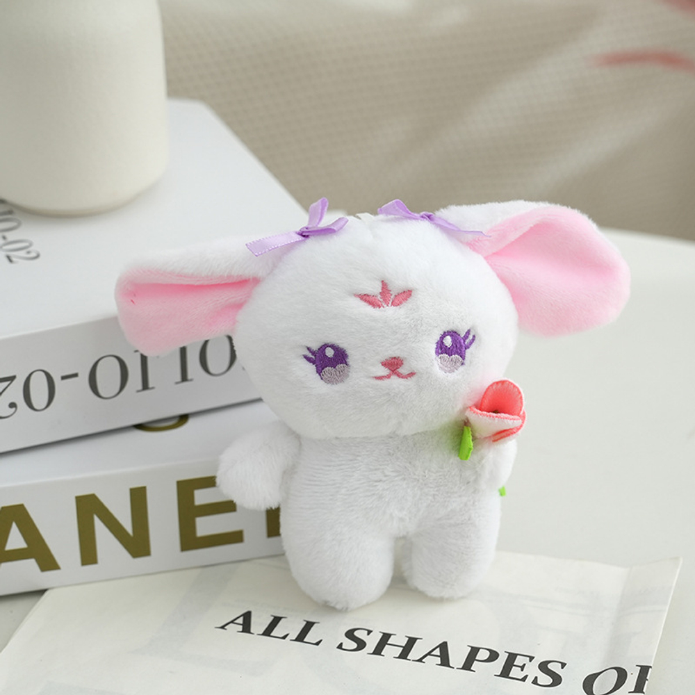 Мягкий брелок цветной "Ушастик"