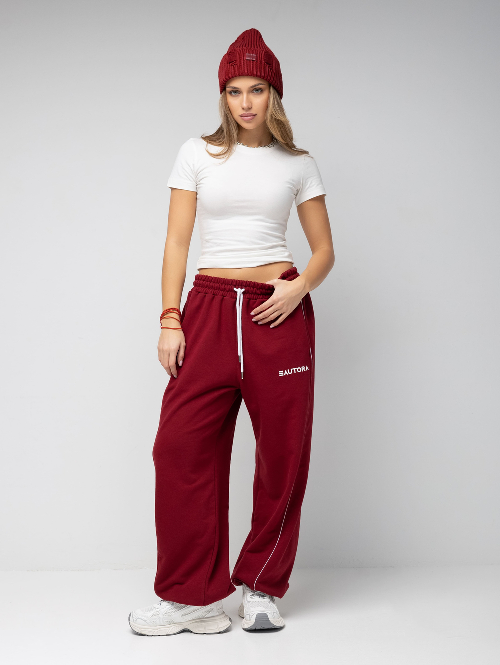 Брюки спортивные оверсайз