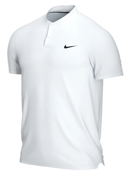 Мужское поло теннисное Nike Court Dri-Fit Polo Blade - white/black