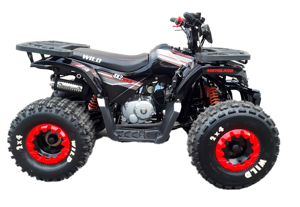 Квадроцикл Motoland VOX125 WILD черный