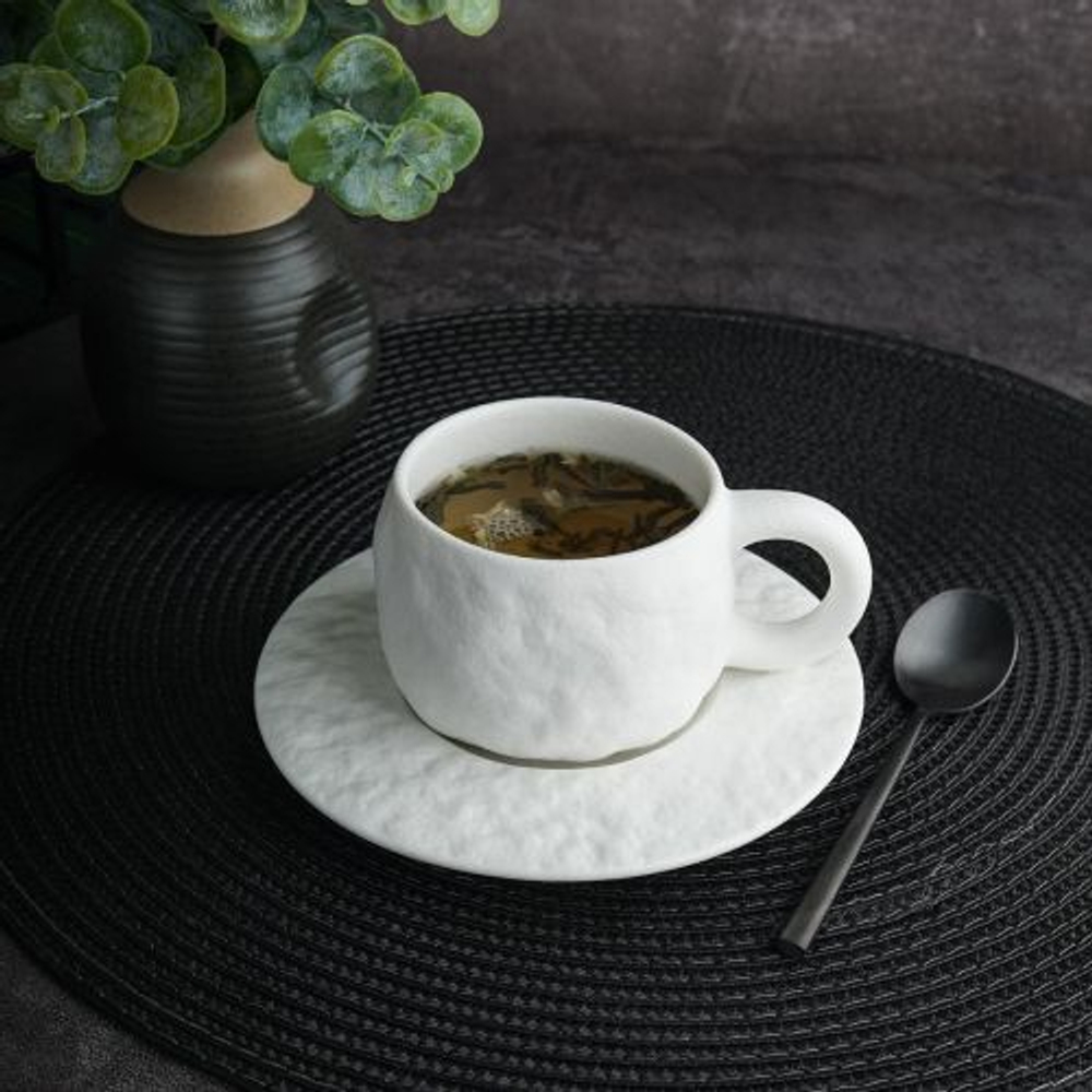 Блюдце для чайной чашки,15 см,серия "White Moon", P.L. - Proff Cuisine