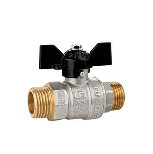 Шаровые краны LD Pride LD 47.304 НР/НР, ручка-бабочка