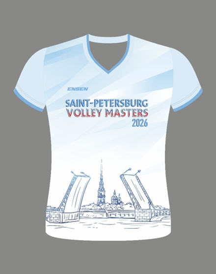 ФУТБОЛКА ЖЕНСКАЯ VOLLEY MASTERS 2026