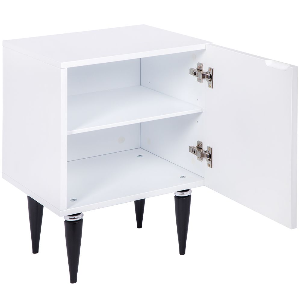 Тумба прикроватная Тропик Классика Айс Найт Сильвер правая