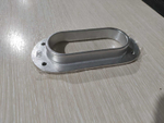Клюз овальный 140х63х17 мм. 01.352.00