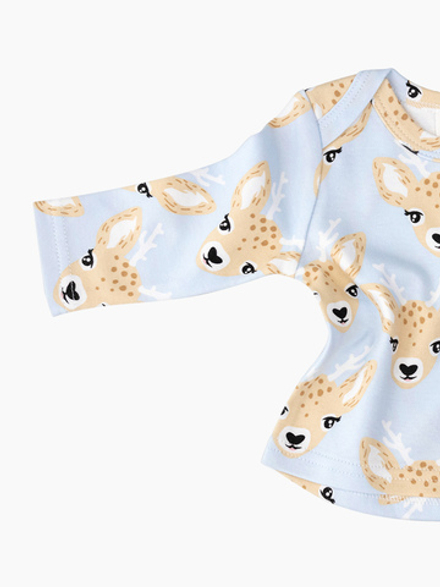 Футболка с длинным рукавом Mjölk Оленята NEW