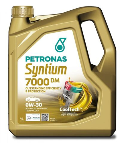 Масло моторное PETRONAS Syntium 7000 DM 0W-30 4л