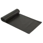 Мешки для мусора 120 л черные в рулоне 10 шт., пнд 14 мкм, 70х110 см, LAIMA стандарт, 601385