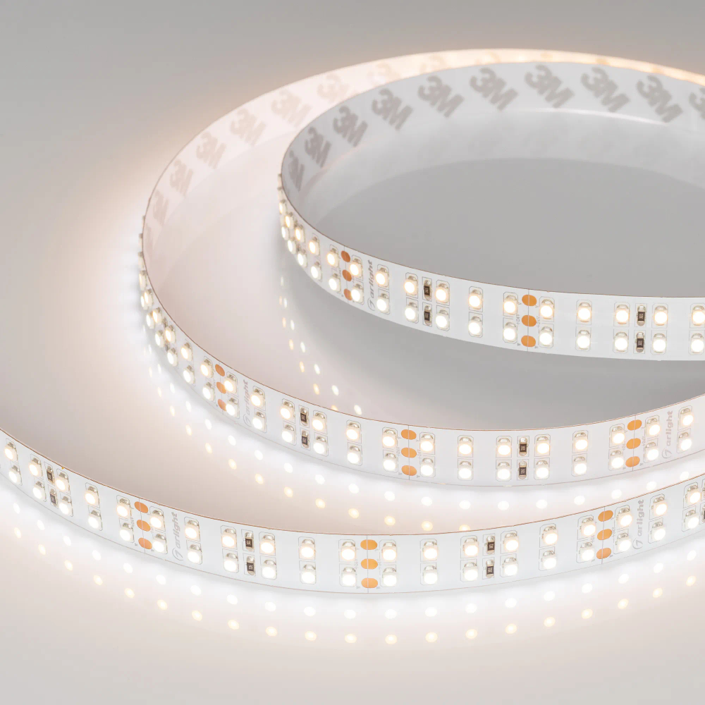 Светодиодная лента RT 2-5000 24V White-MIX 2x2 (3528, 1200 LED, LUX) (Arlight, Изменяемая ЦТ) 011960