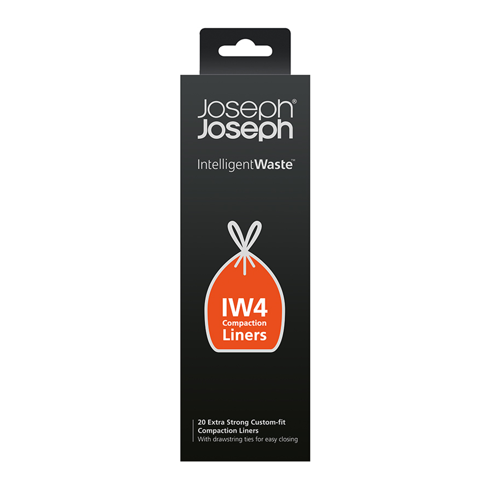 Пакеты для мусора IW4 30л экстра прочные (20 шт), Joseph Joseph