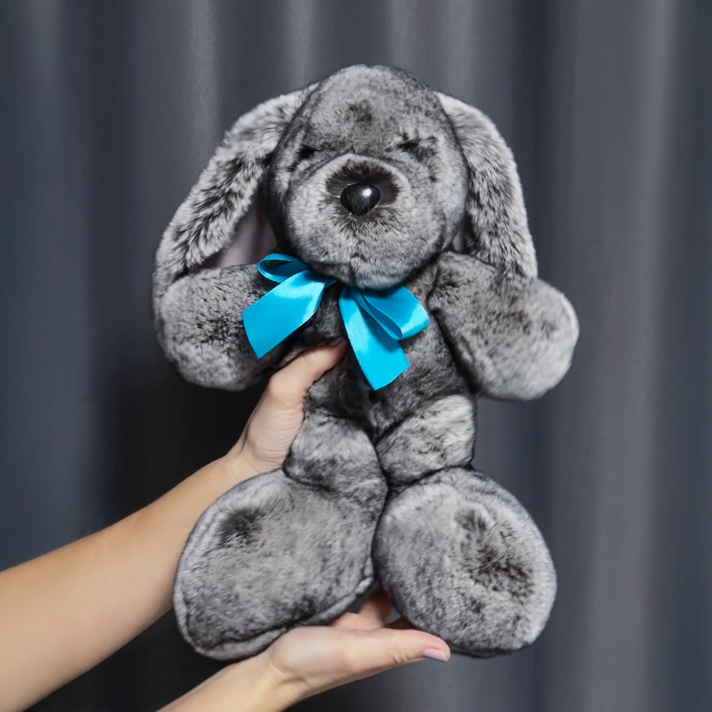 Зайчик Бигфут (серый)