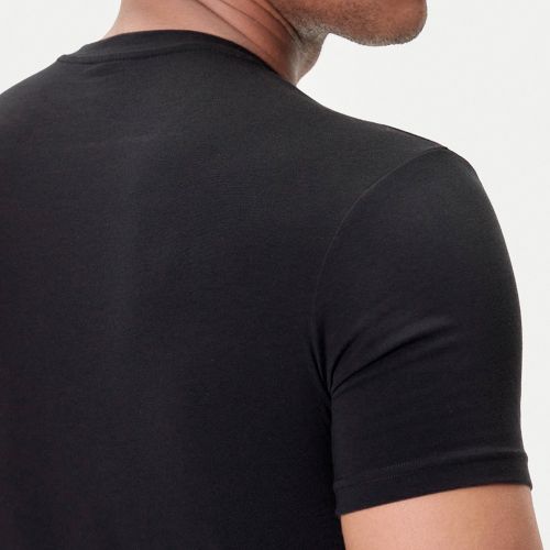 Мужская футболка черная Emporio Armani EM000379_AF14133