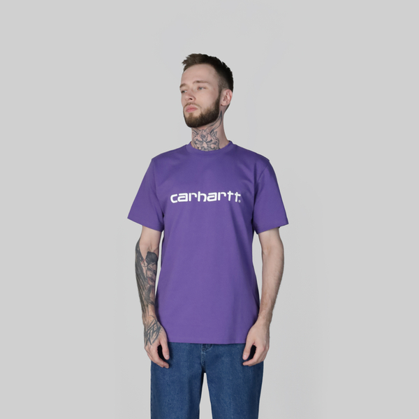 Футболка мужская Carhartt WIP Script артикул:I031047 - купить в магазине Дайс
