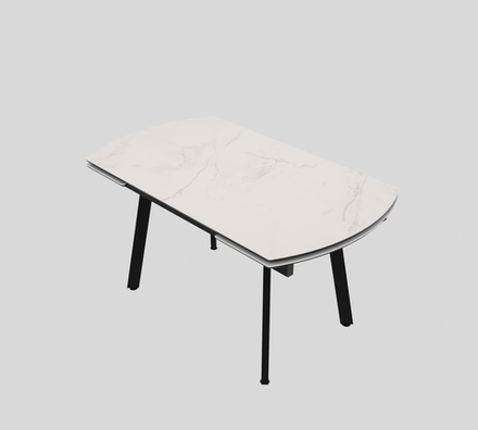 Стол керамический Князь 1400х800х300 Белый