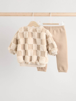 Свитшот и спортивные брюки в комплекте для малышей Next N22-648, Бежевый