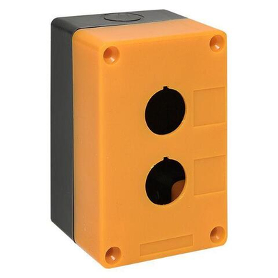 Корпус КП102 2 кнопки пластик. желт. EKF cpb-102-o