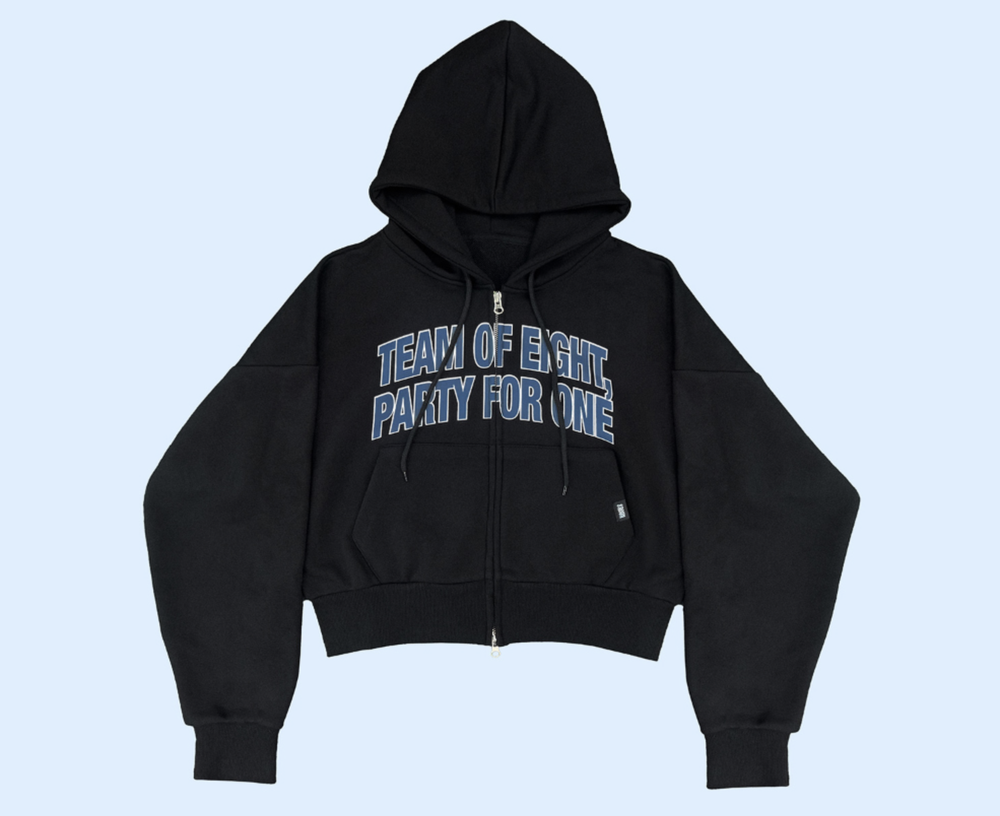 Мерч ATEEZ POP-UP '8ROOM' - CROP ZIP UP HOODIE