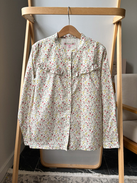 Хлопковая блузка Bonpoint, 140