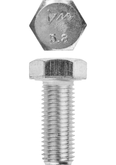 ЗУБР ГОСТ 7798-70, кл. пр. 5.8, M16 х 40 мм, цинк, 5 кг, болт (303080-16-040)