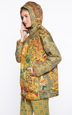 Куртка «Четыре стихии», по мотивам фламандских гобеленов 17 века "Времена года, четыре стихии"