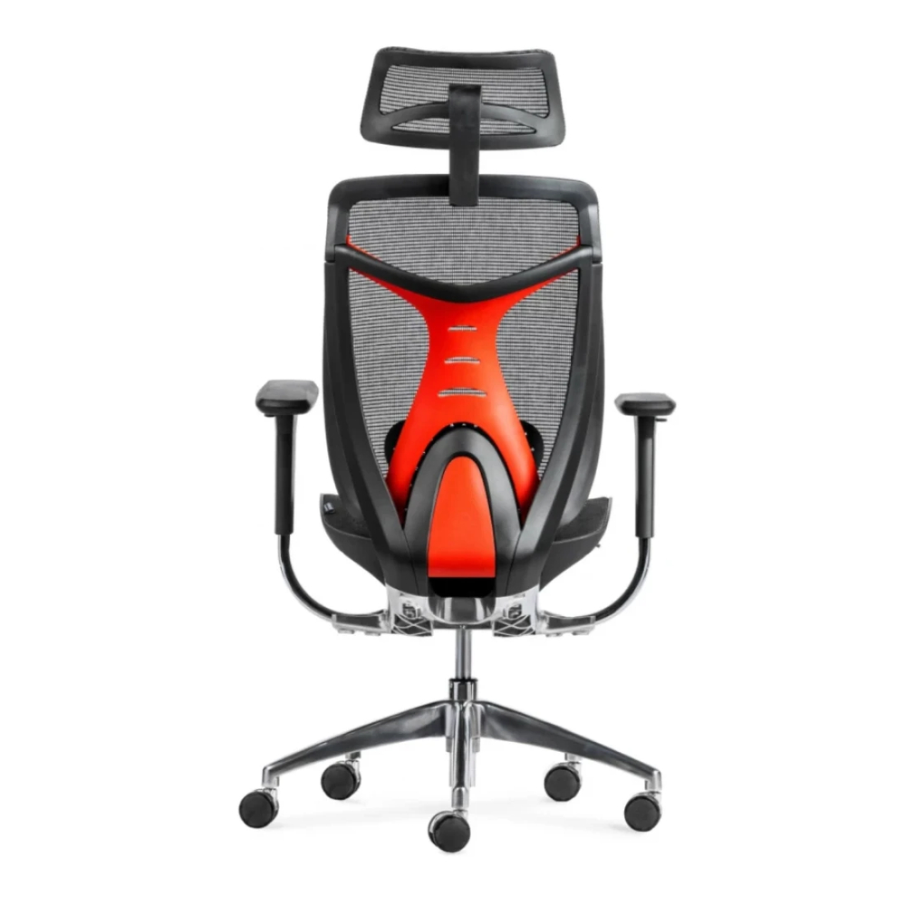 Кресло SitUp BARRACUDA Chrome (сетка Dark Gray/ткань Dark Gray)