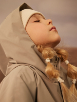 Парка демисезонная на флисе Mjölk Хаки