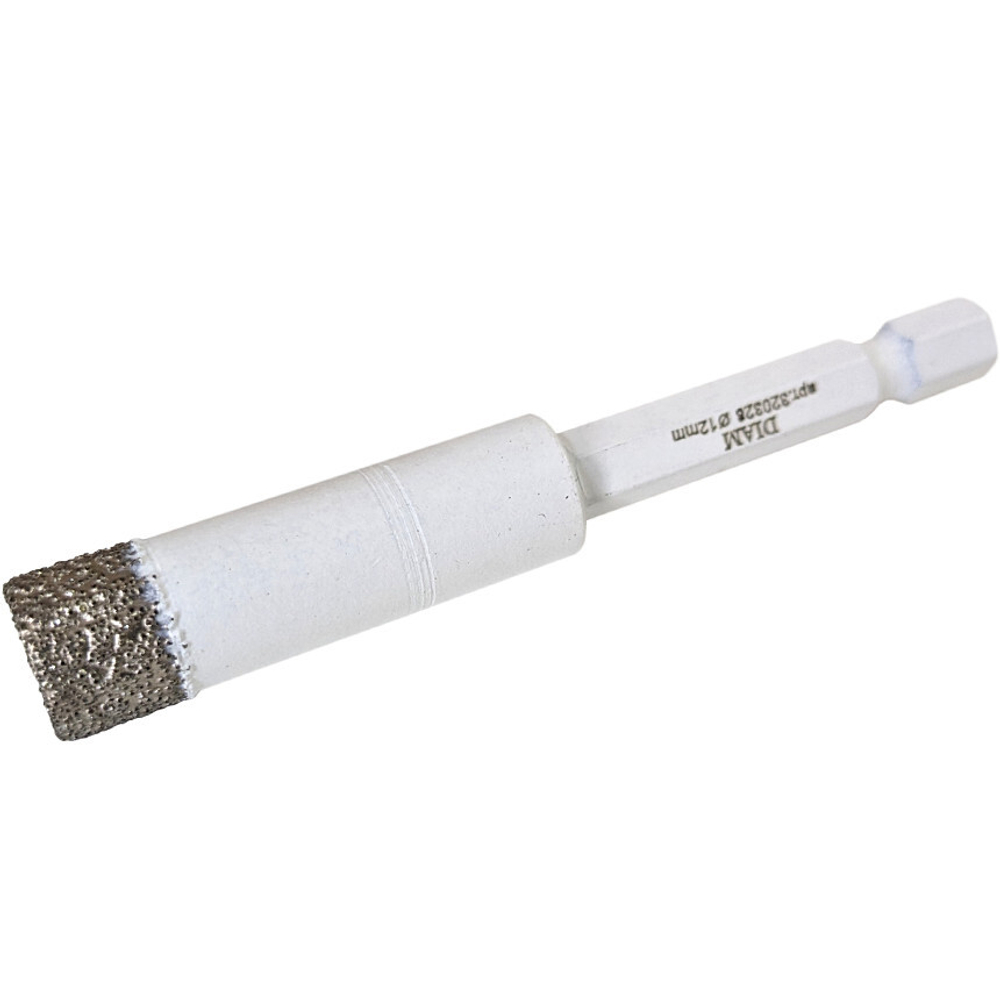 Сверло алмазное DIAM HEX-E Extra Line V-TECH 12x35x1/4 по керамике   320328