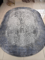 Ковер "Armina" (200*290 см) - 03878a-blue/oval