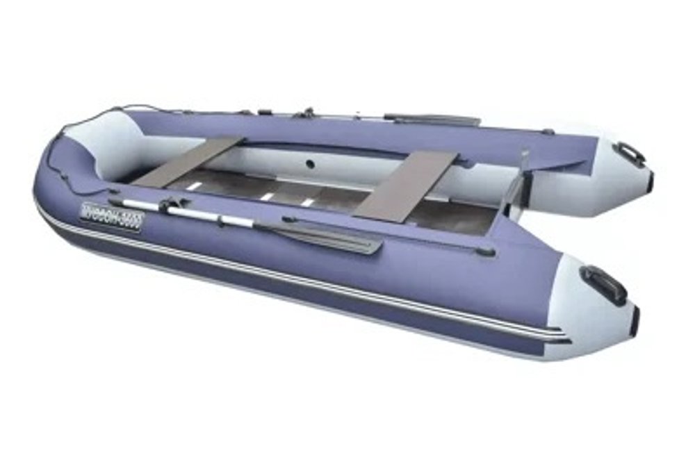 Лодка ПВХ МУССОН M-3600 СК + 2х-тактный лодочный мотор Фрегат 30FHS