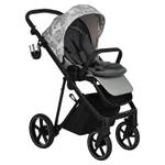 Детская коляска Roan Sol Flowers 2 в 1 RSF/5002 Gray/Black